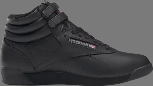 Кроссовки wmns freestyle high 'triple black' Reebok, черный