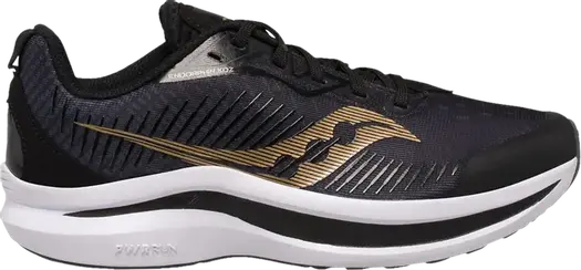 Кроссовки Saucony Endorphin KDZ Big Kid Black Gold, черный