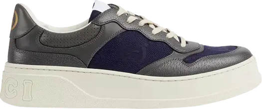 Кроссовки Gucci Lace Up Sneaker Grey Blue, серый