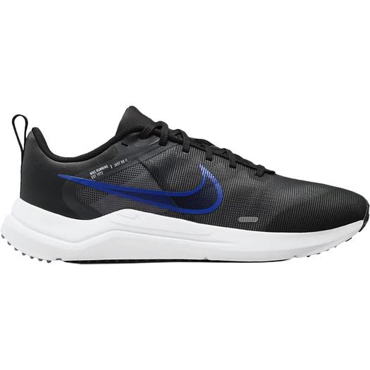 Кроссовки Nike Downshifter 12 Anthracite Racer Blue, черный/синий/белый
