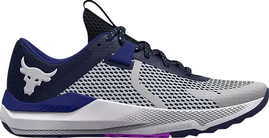 Кроссовки Under Armour Project Rock BSR 2 Halo Grey Midnight Navy, серый