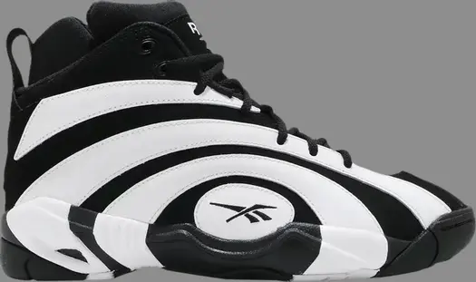 Кроссовки shaqnosis 'black white' Reebok, черный