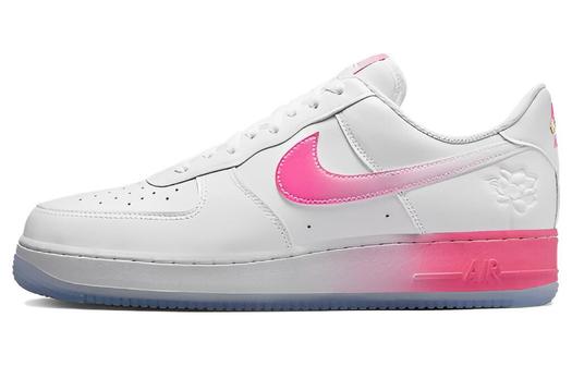 Кроссовки Nike Air Force 1 Low '07 PRM, белый/розовый