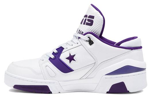 Кроссовки Converse ERX Vintage Basketball Unisex, белый/фиолетовый