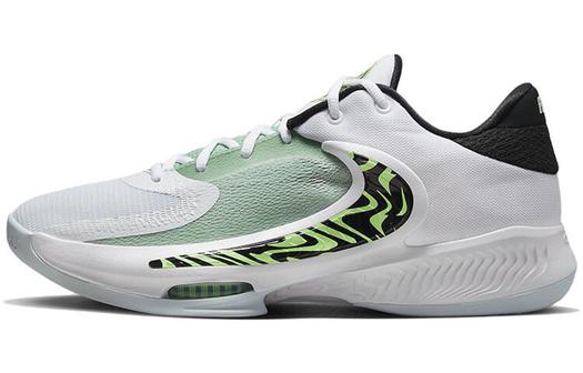 Кроссовки Nike Zoom Freak 4, белый/зеленый