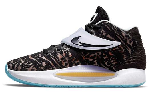 Кроссовки Nike KD 14, черный/белый