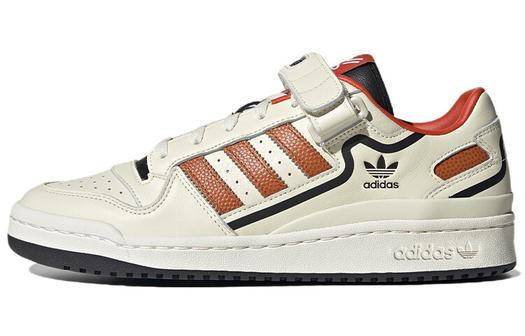 Кроссовки Adidas Originals Originals Unisex Forum Low Sneakers Ivory/Orange