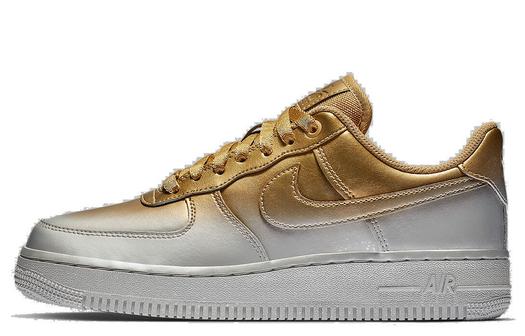 Кроссовки Nike Air Force 1 Low Gold Silver Women's