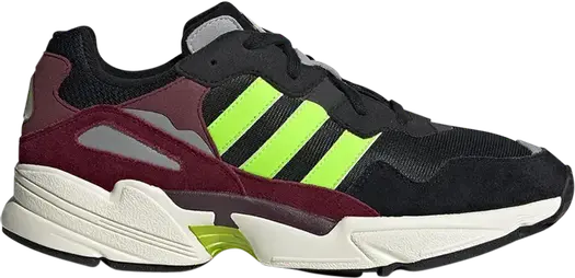 Кроссовки Adidas Yung-96 'Burgundy', черный