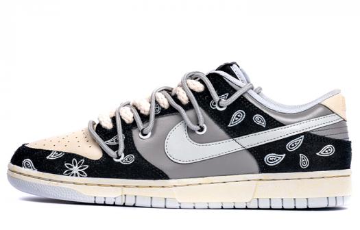 Кроссовки Nike Dunk Low, черный/серый