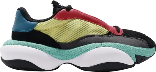 Кроссовки Puma Alteration Kurve Black Limelight, черный