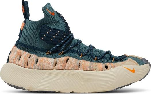 Кроссовки Nike ISPA Sense Flyknit 'Mineral Slate Magma Orange', синий