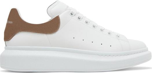 Кроссовки Alexander McQueen Oversized Sneaker White Mole, белый