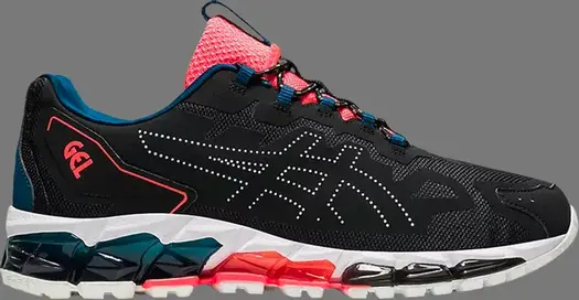 Кроссовки gel quantum 360 6 'black classic red' Asics, черный