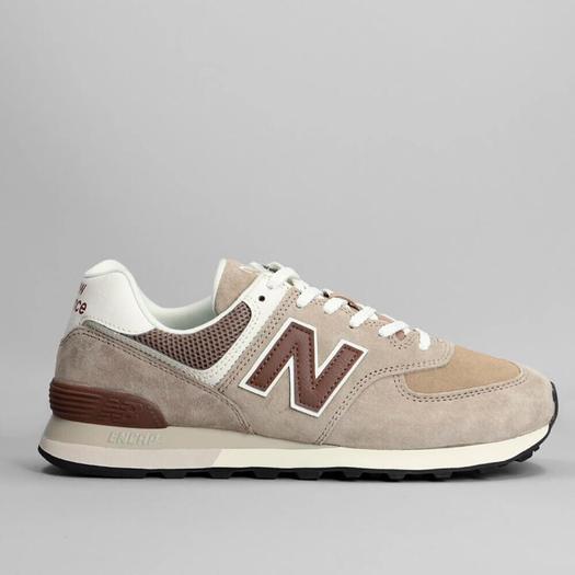 Кроссовки New Balance 574, бежевый/коричневый