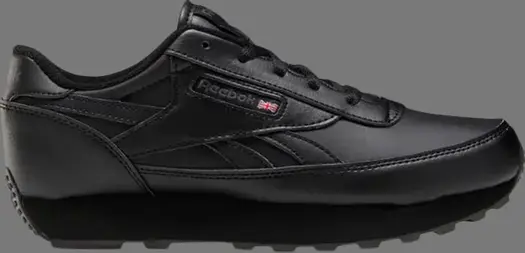 Кроссовки wmns classic renaissance wide 'black' Reebok, черный