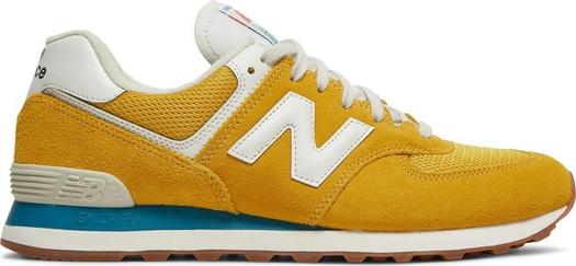 Кроссовки New Balance 574 Rainbow Pack, желтый