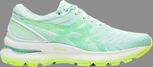 Кроссовки wmns gel nimbus 22 'modern tokyo - mint tint' Asics, зеленый