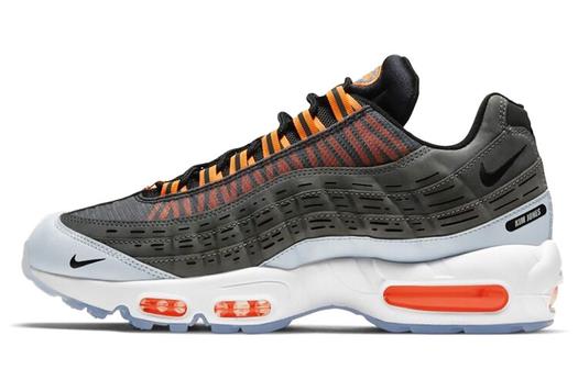 Кроссовки Nike Air Max 95 Kim Jones, черный/оранжевый