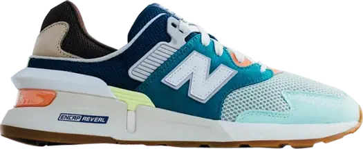 Кроссовки New Balance 997S 'Teal Brown', бирюзовый