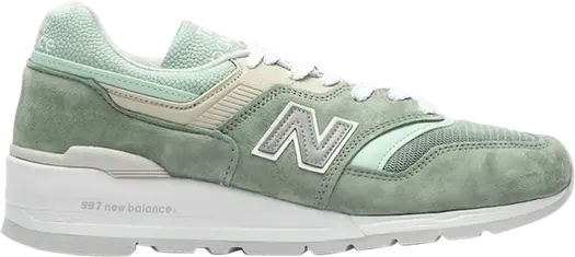 Кроссовки New Balance 997 'Light Green', зеленый