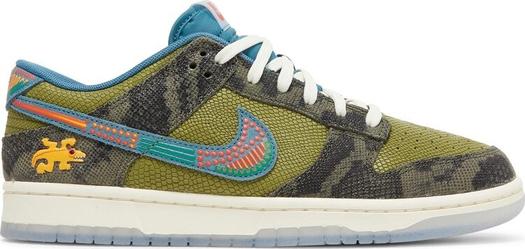 Кроссовки Nike Dunk Low 'SiEMPRE Familia', зеленый