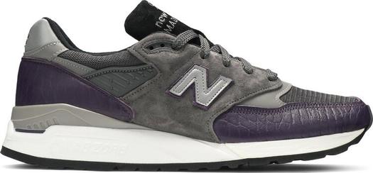 Кроссовки New Balance 998 Made in the USA 'Purple Croc', фиолетовый
