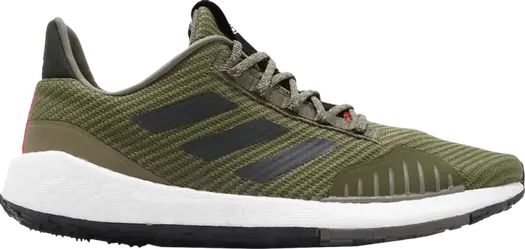 Кроссовки Adidas PulseBoost HD WNTR 'Raw Khaki', зеленый
