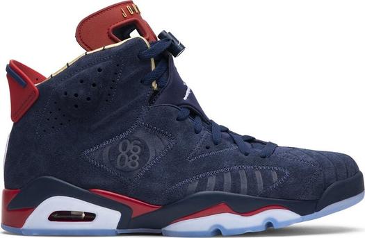 Кроссовки Air Jordan 6 Retro Doernbecher 2019, синий