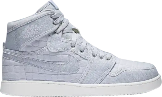 Кроссовки AJKO High Quilted Pure Platinum, серый