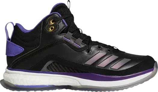 Кроссовки Adidas Icon 6 Turf 'Kage Kicks - Black Purple', черный