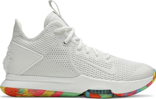 Кроссовки Nike LeBron Witness 4 'White Multi Camo', белый