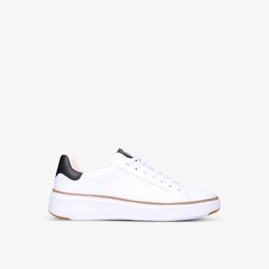 Кожаные кроссовки Grand Pro Topspin Cole Haan, белый