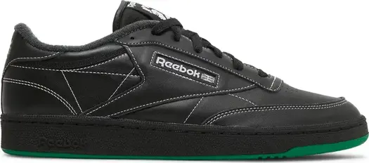 Кроссовки club c 85 'human rights now! - black' Reebok, черный