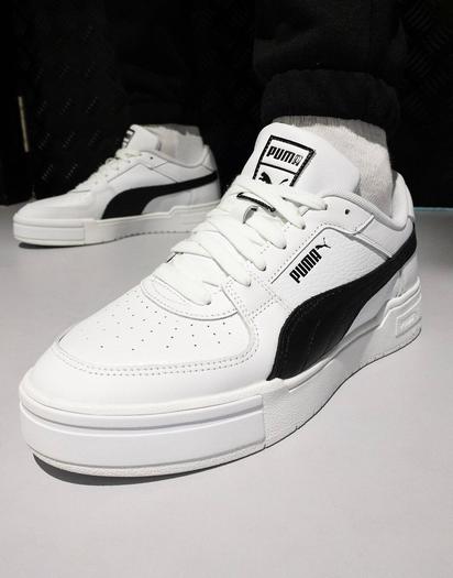 Бело-черные кроссовки Puma CA Pro