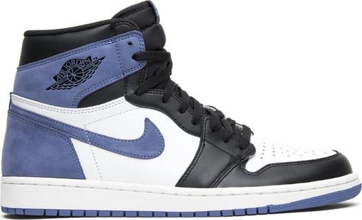 Кроссовки Air Jordan 1 Retro High OG Blue Moon, белый