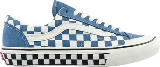 Кроссовки Vans Style 36 SF Checkerboard - Moonlight, синий