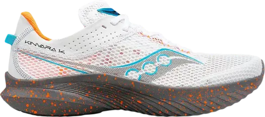 Кроссовки Saucony Kinvara 14 White Agave Gravel, белый