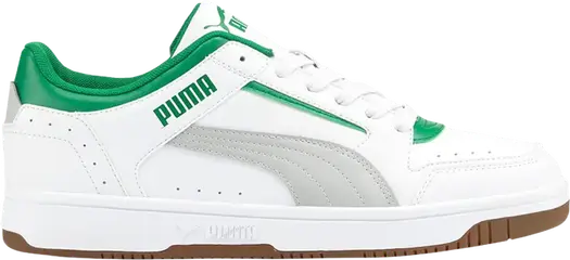 Кроссовки Puma Rebound Joy Low White Amazon Green, белый