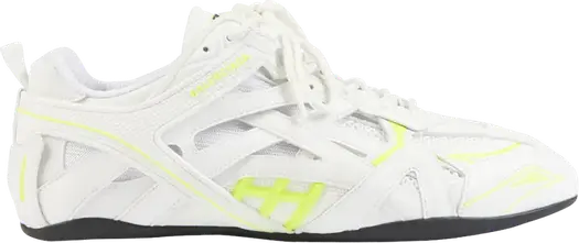Кроссовки Balenciaga Drive Sneaker White Fluo Yellow, белый