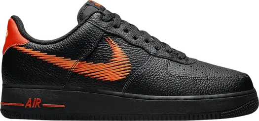 Кроссовки Nike Air Force 1 Low 'Zig Zag', черный