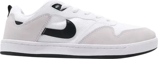 Кроссовки Nike Alleyoop SB 'White Black', белый