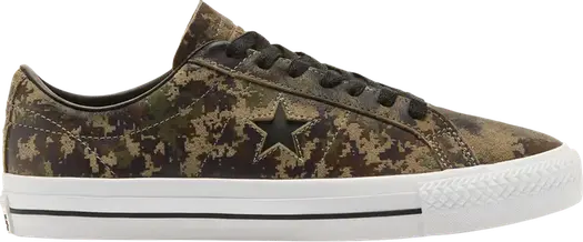 Кроссовки Converse One Star Pro Low Digi Camo, коричневый