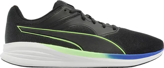 Кроссовки Puma Transport Black Fizzy Lime, черный