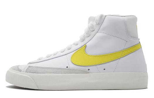 Кроссовки Nike Blazer Mid 77 Vintage, белый/желтый