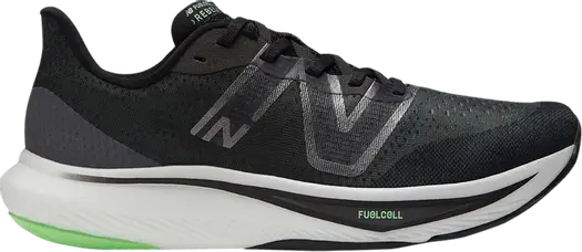 Кроссовки New Balance FuelCell Rebel v3 'Black Vibrant Spring', черный