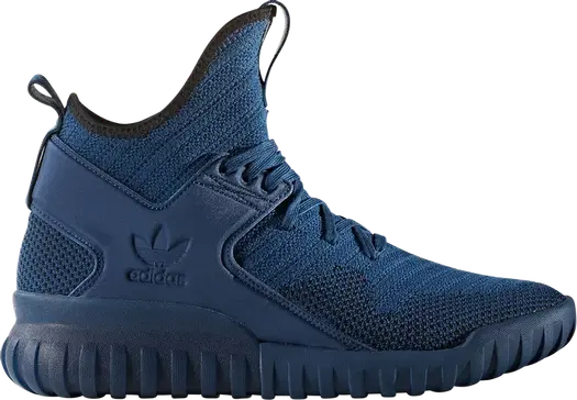 Кроссовки Adidas Tubular X Primeknit 'Tech Steel', синий