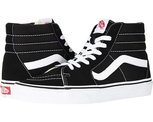 Кроссовки Vans SK8-Hi Core Classics, черный/белый