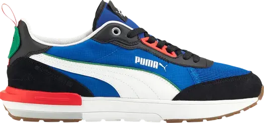 Кроссовки Puma R22 Royal Amazon Green, синий
