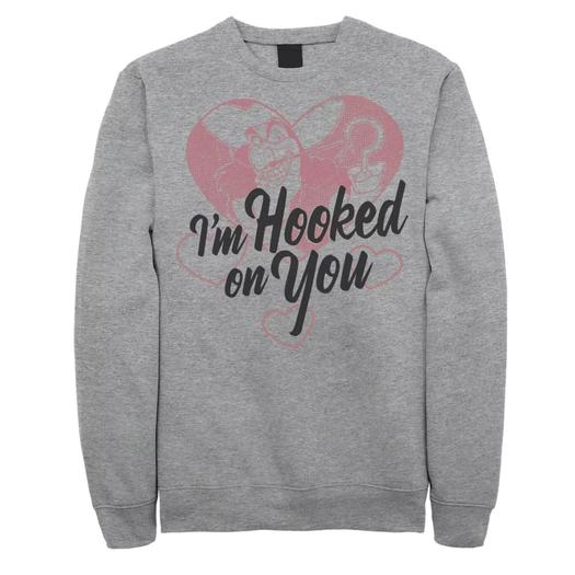 Мужской свитшот Disney Hook I'm Hooked On You Licensed Character